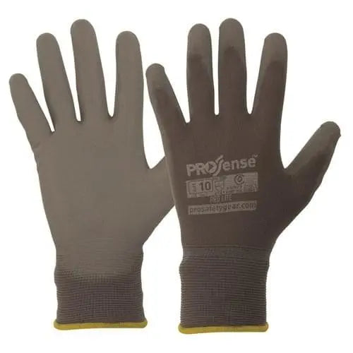Pro Choice Pro-lite Grey Pu On Nylon Liner X12 - PUN PPE Pro Choice